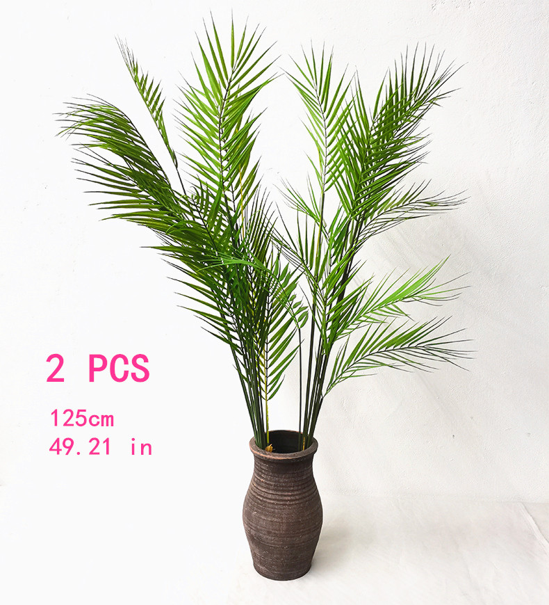 Dracaena Marginata - Large Artificial Palm Tree Green Tropical