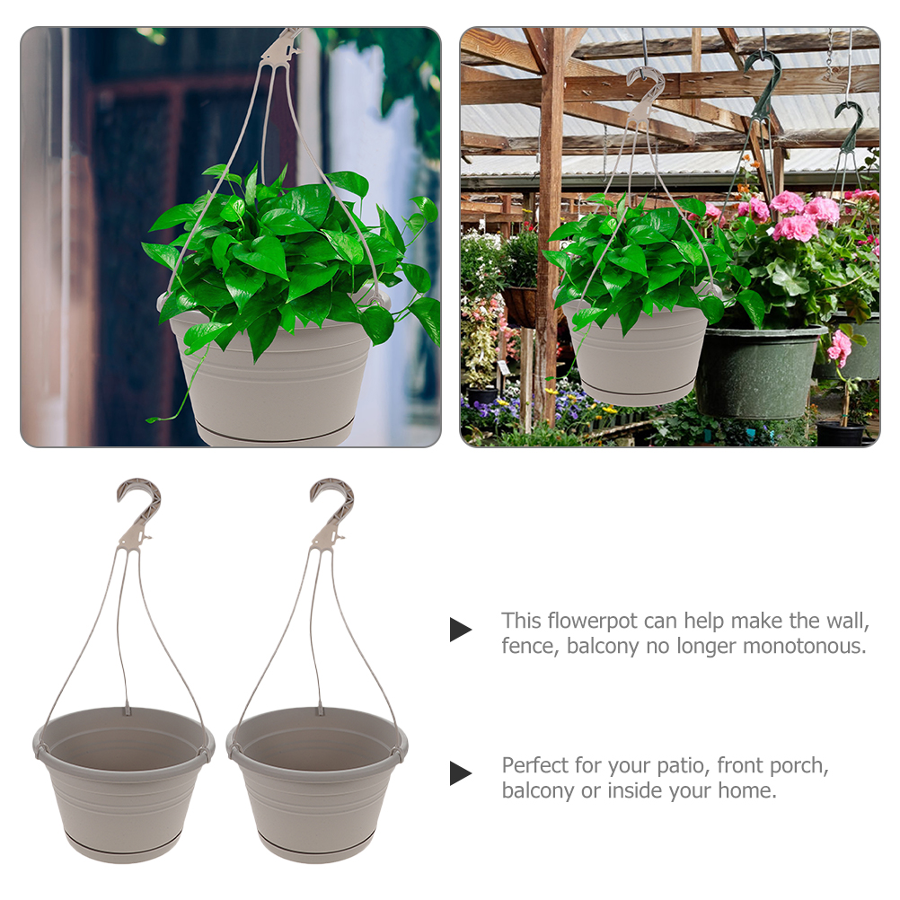 2pcs Hanging Planter Plastic F - đánh giá và giá Spider Plant Hanging