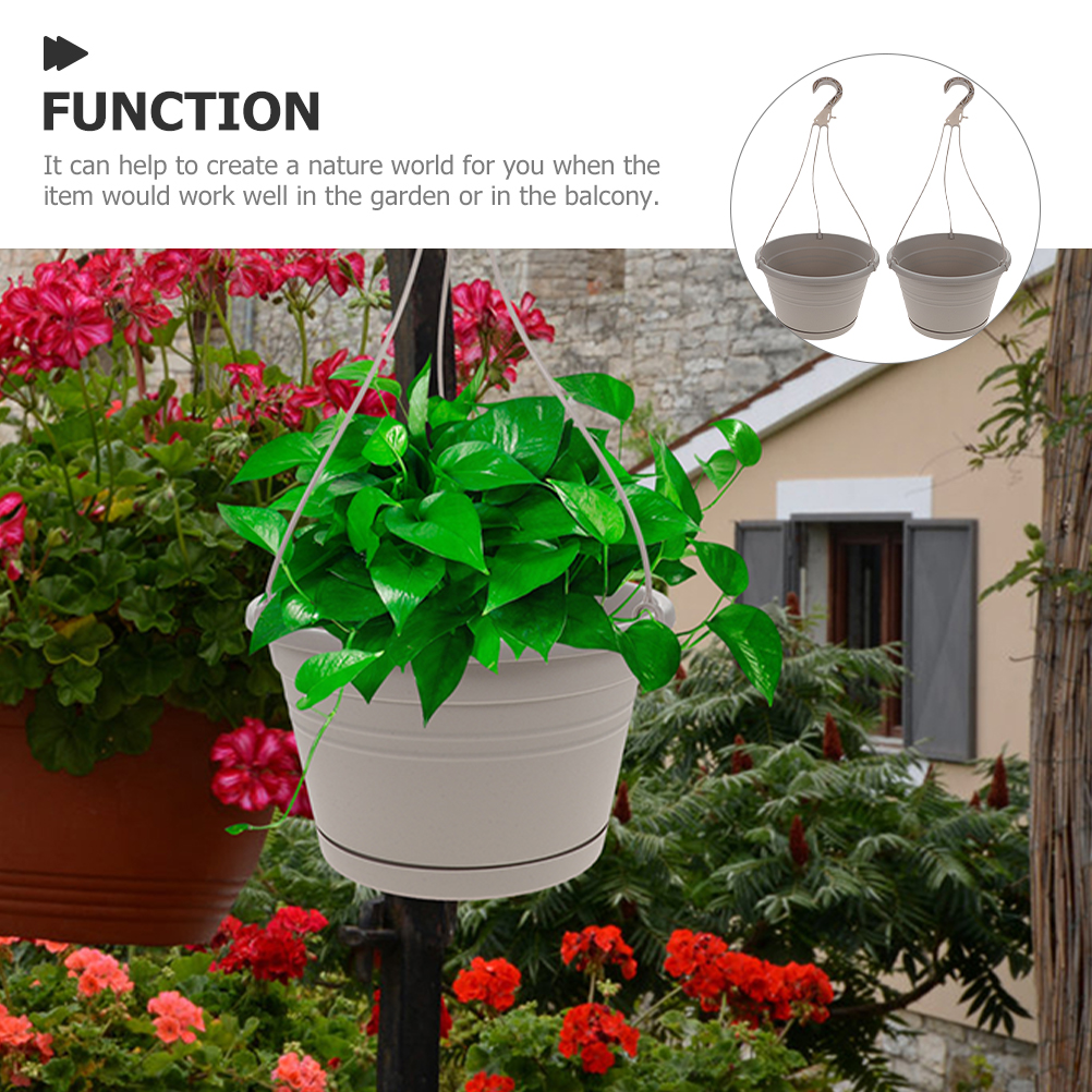 2pcs Hanging Planter Plastic F - đánh giá và giá Spider Plant Hanging