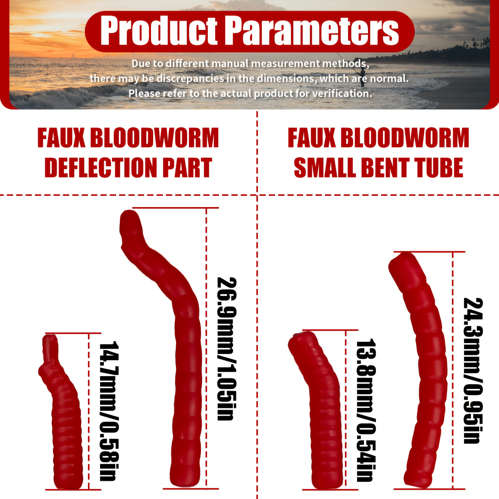 Red Artificial Bloodworm Hook  - đánh giá và giá Aglaonema Red