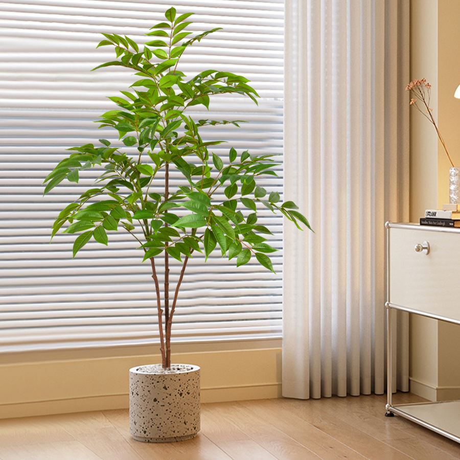 76-140cm Large Artificial Ficu - đánh giá và giá Ficus Lyrata Tree