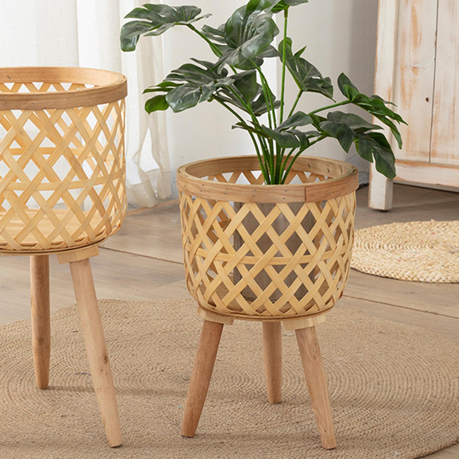 Hand Woven Flower Pot Tripod S - đánh giá và giá Aloe Vera Pot