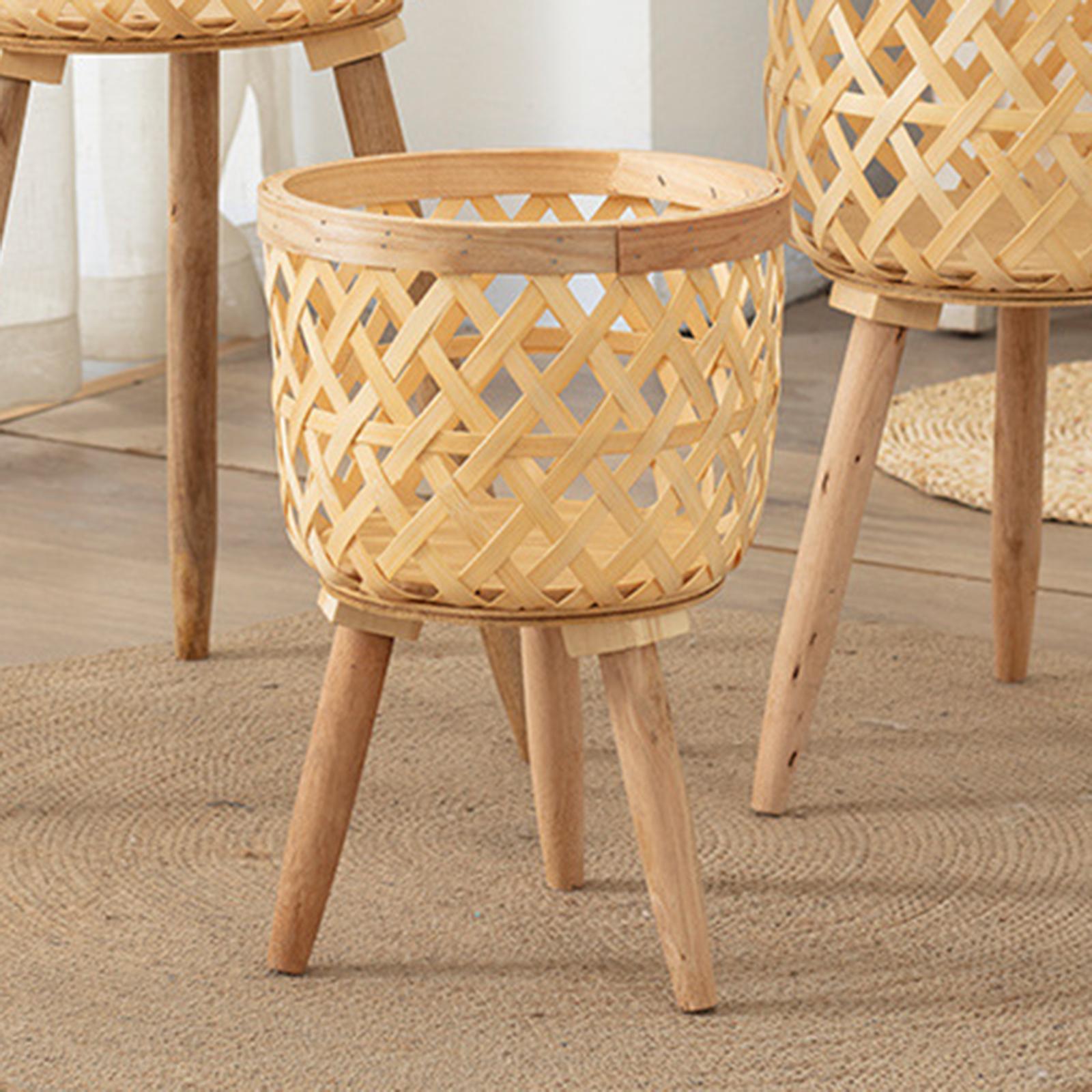 Hand Woven Flower Pot Tripod S - đánh giá và giá Aloe Vera Pot