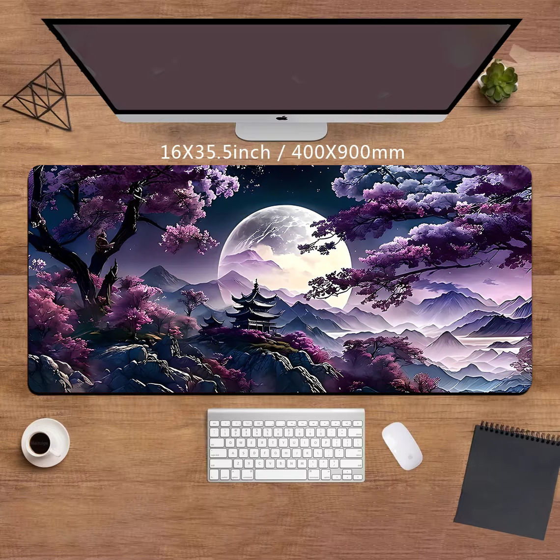Purple mountain moon Mouse Pad - đánh giá và giá Tradescantia Purple