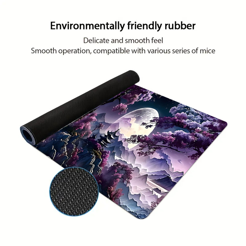 Purple mountain moon Mouse Pad - đánh giá và giá Tradescantia Purple