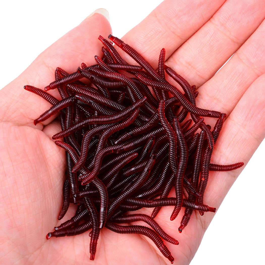 20PCS-100PCS 3.5cm 0.15g Soft  - đánh giá và giá Aglaonema Red