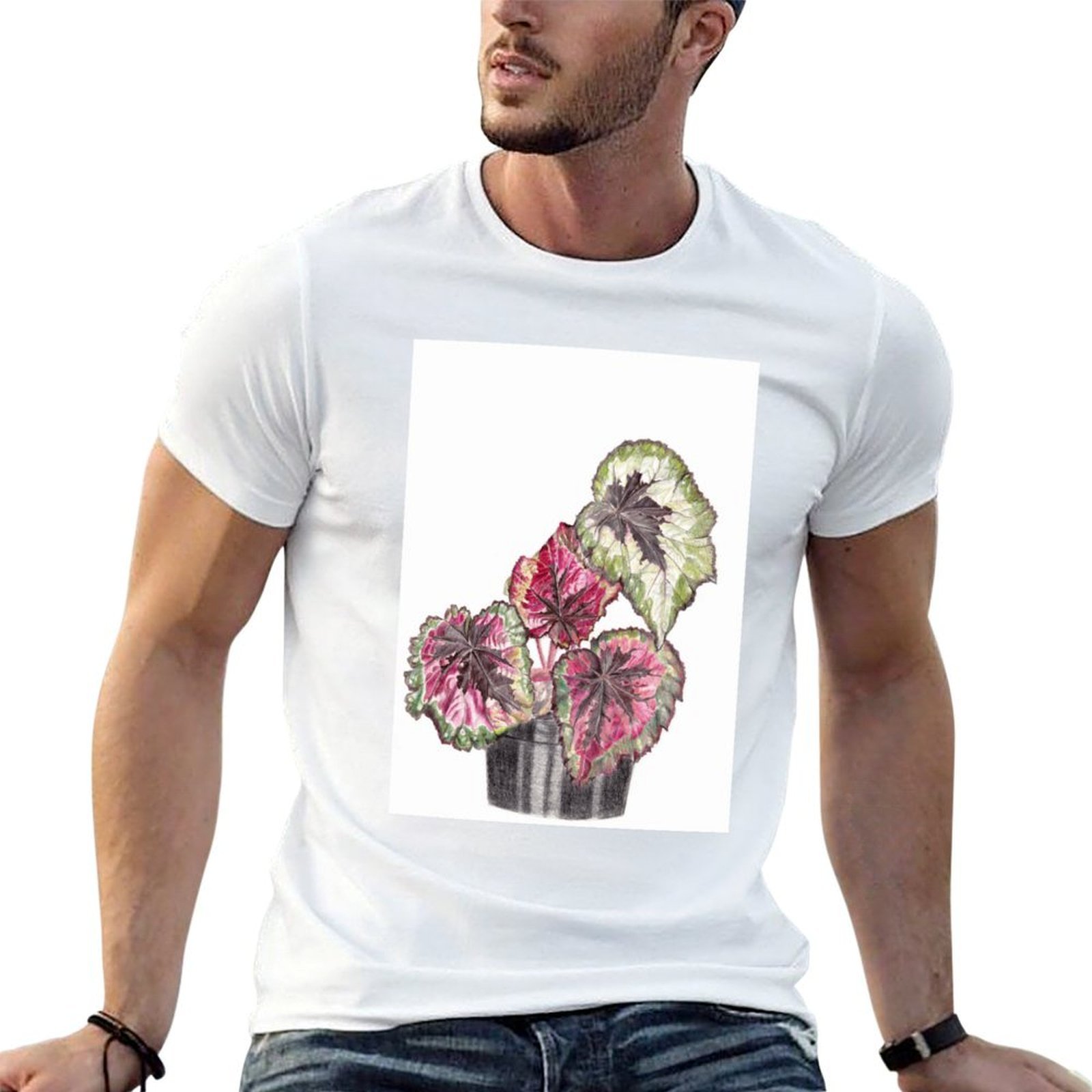 Begonia Rex T-Shirt t shirt ma - đánh giá và giá Begonia Rex