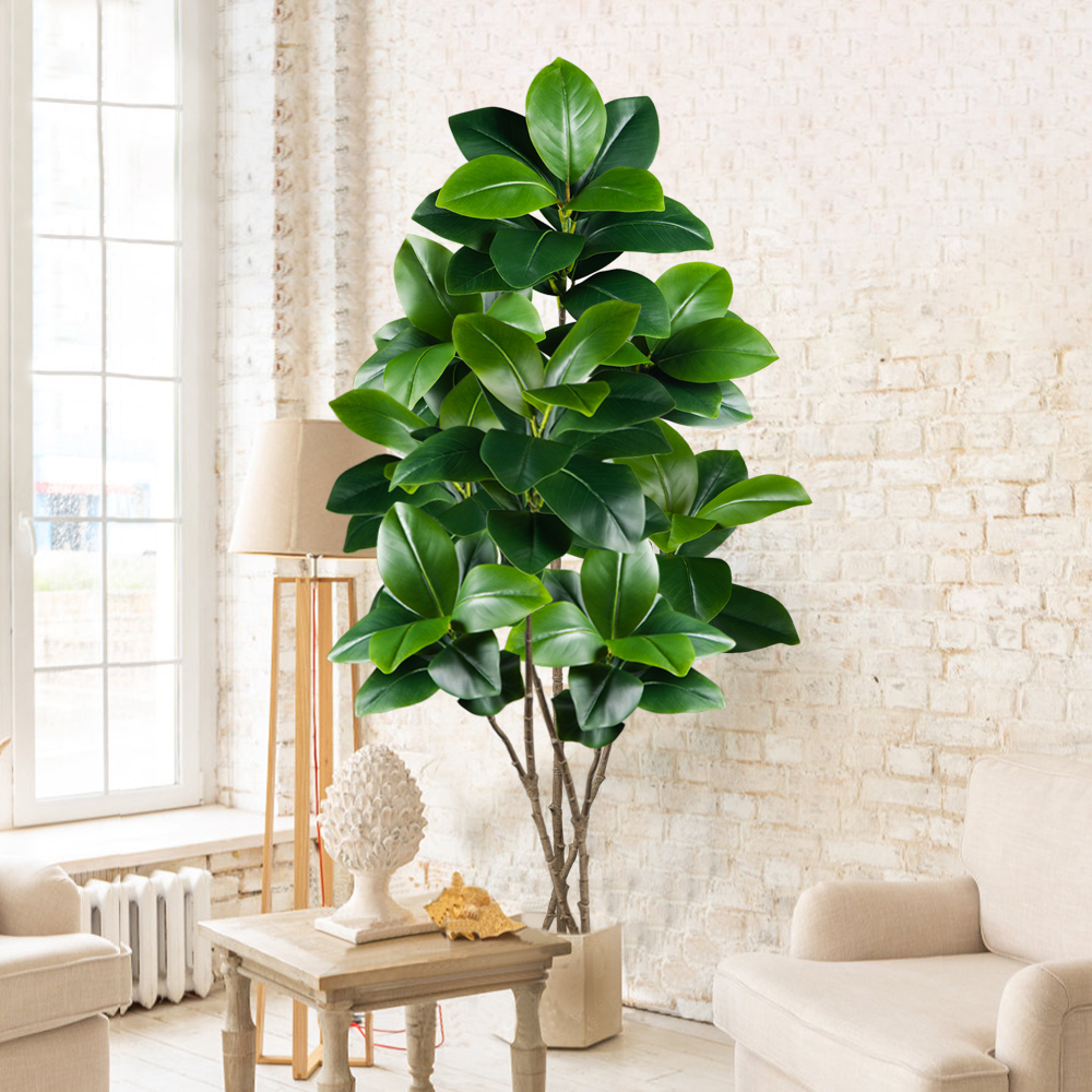 74-140cm Artificial Rubber Tre - đánh giá và giá Ficus Lyrata Tree