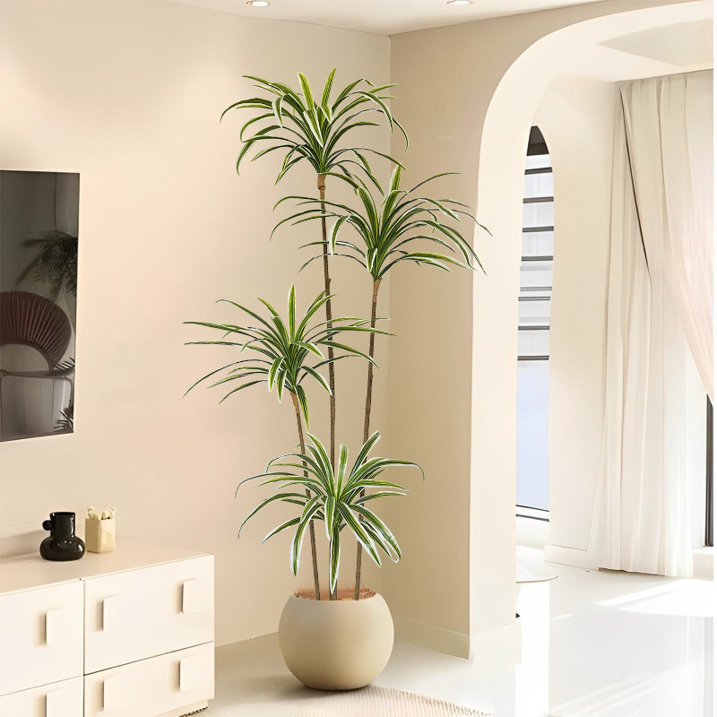 Artificial Dracaena Fake Plant - đánh giá và giá Dracaena Marginata