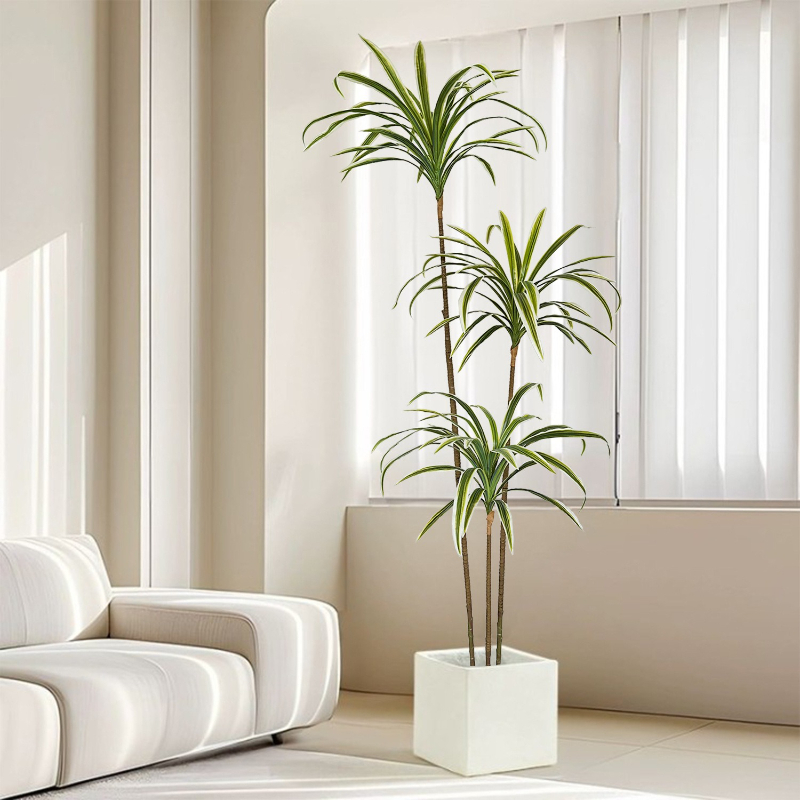 Artificial Dracaena Fake Plant - đánh giá và giá Dracaena Marginata