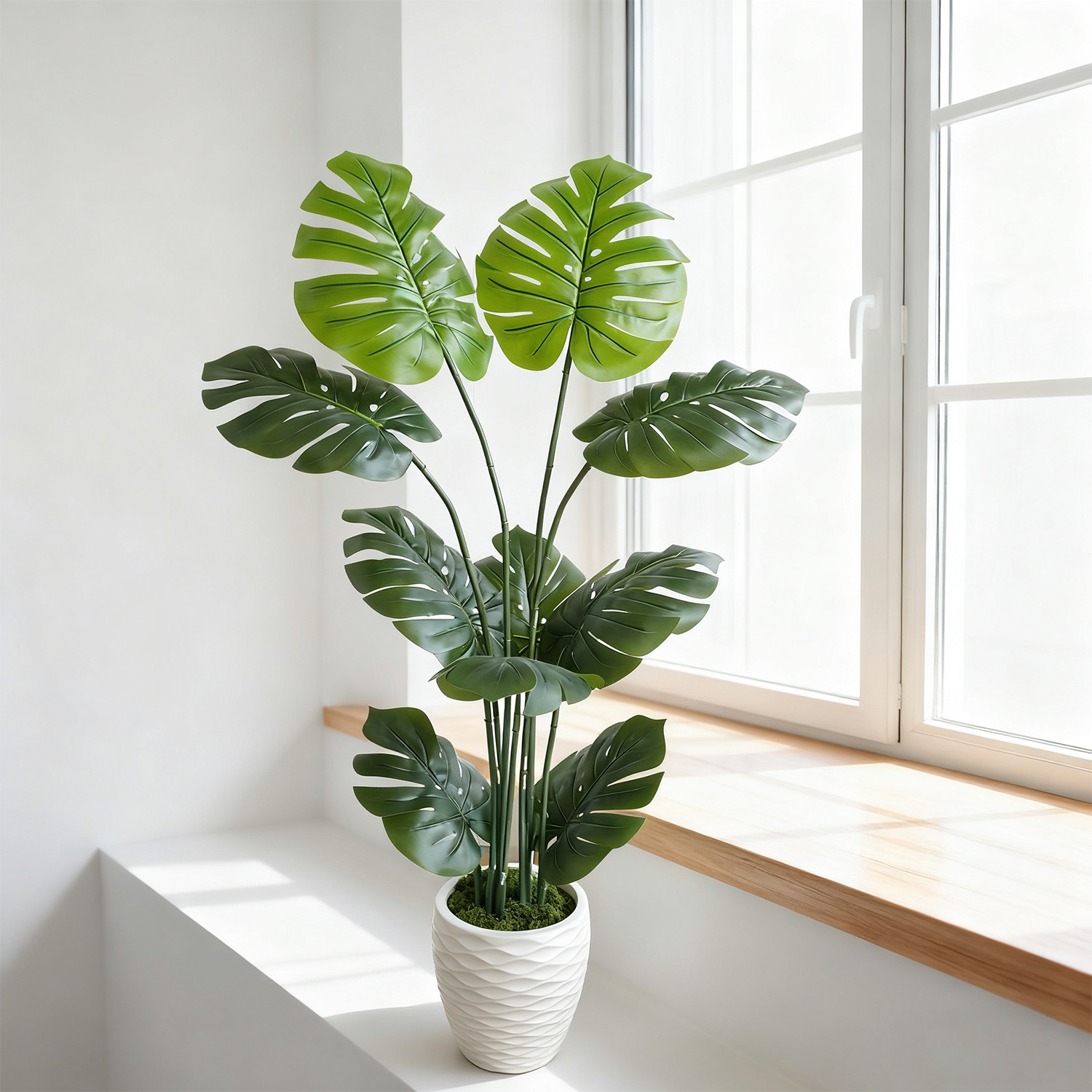 140Cm/4.6Ft Artificial Monster - đánh giá và giá Dracaena Marginata