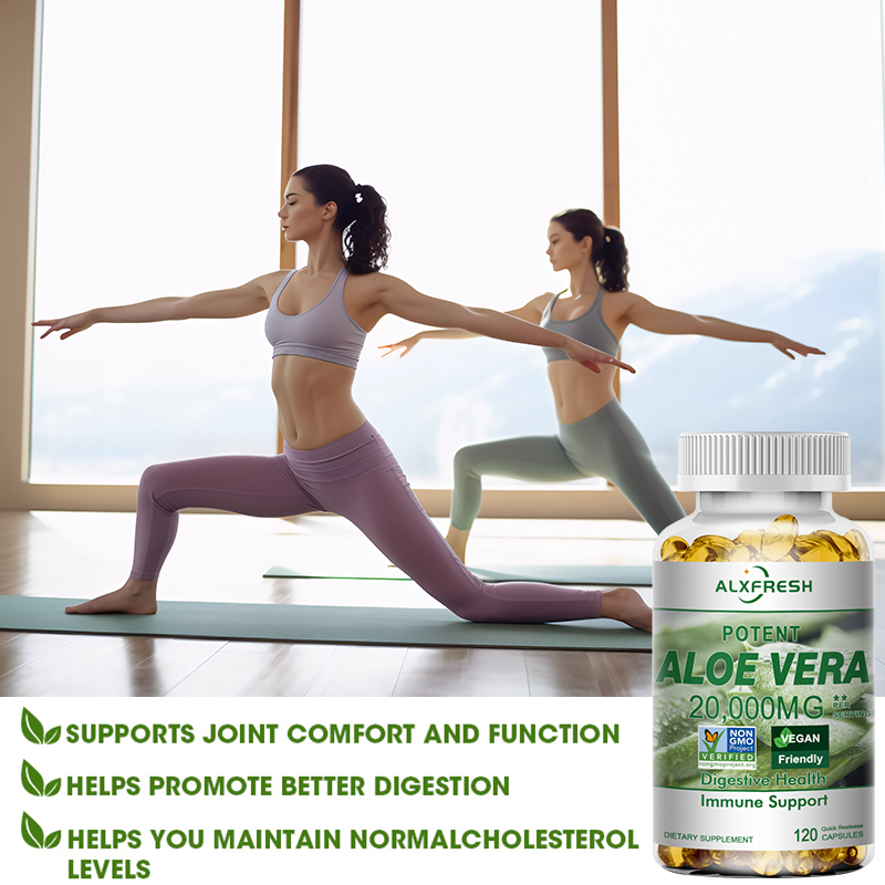 Aloe Vera Capsules Improve Dig - đánh giá và giá Aloe Vera Pot