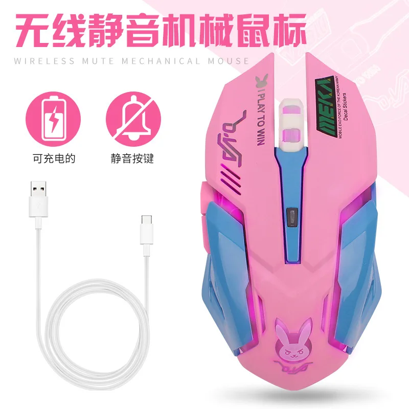 Wireless Mouse New Overwatch P - đánh giá và giá Tradescantia Purple